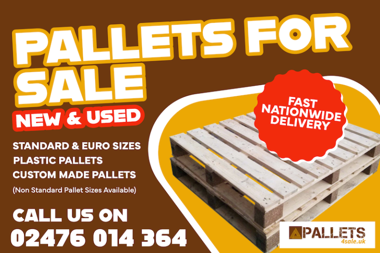Used Wooden Pallets For Sale Standard UK & Euro Pallets